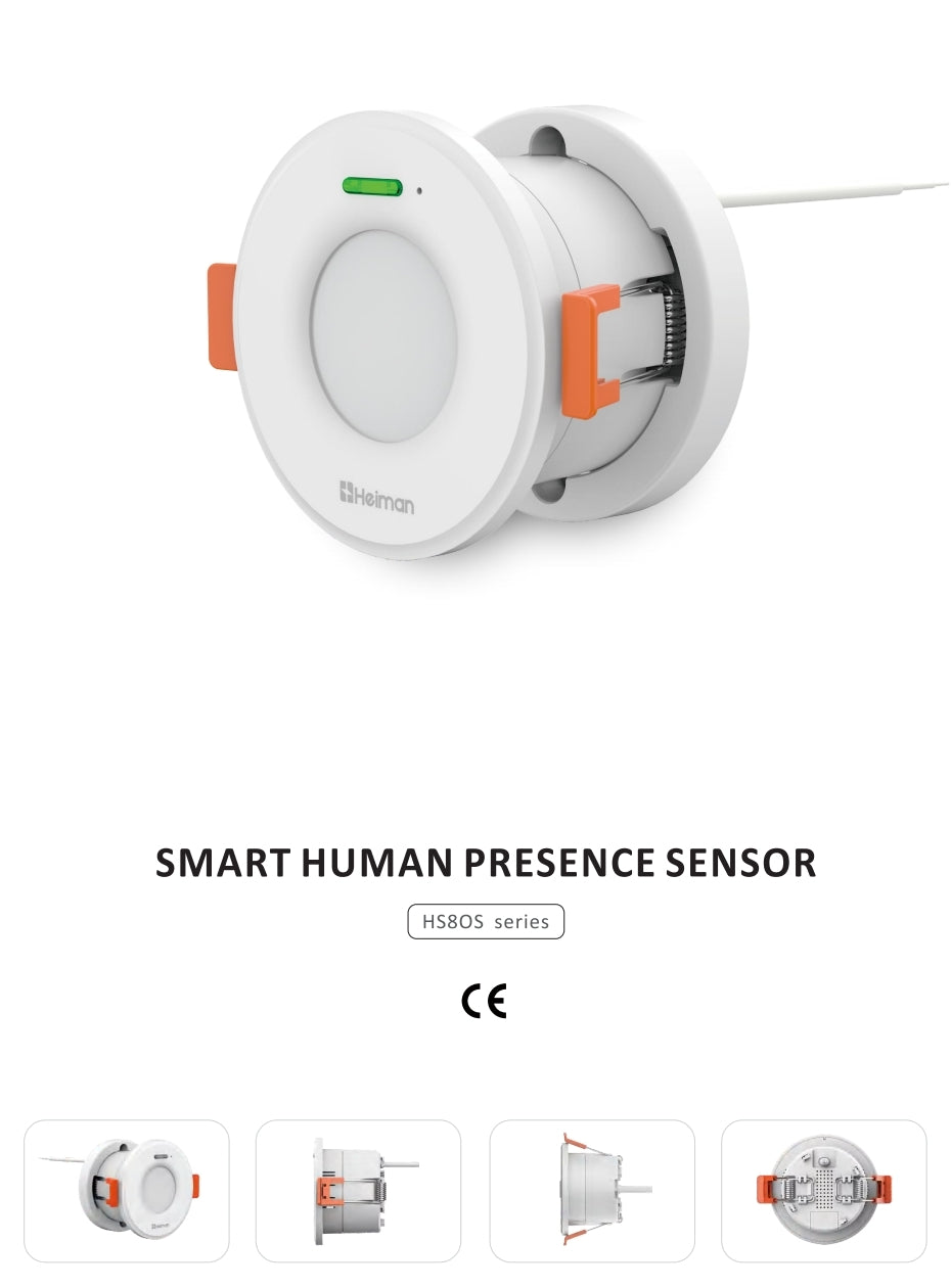 Präsenzmelder Zigbee Heiman HS8OS