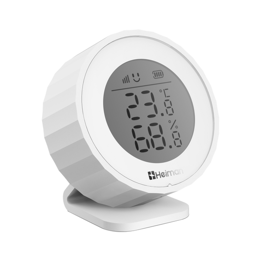 Vorbestellung: Matter Thermometer mit Feuchtigkeitsmesser Heiman H1-M