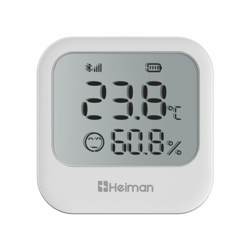 Temperatur- und Luftfeuchtigkeitssensor Zigbee 3.0 Heiman HS3HT